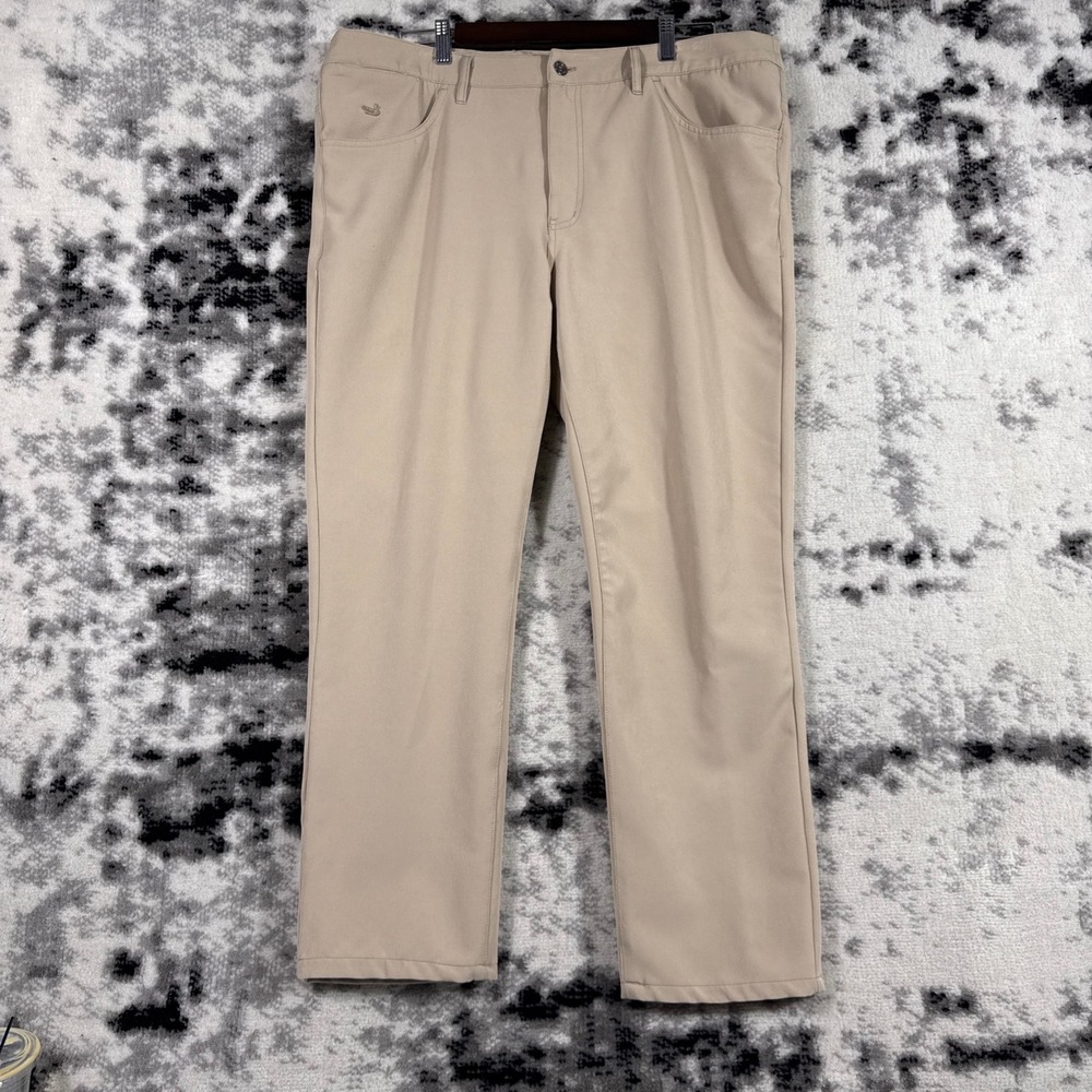 Southern Marsh Mens Frisco Stretch Chinos Pants 40x28‎ Khaki Performance Stretch